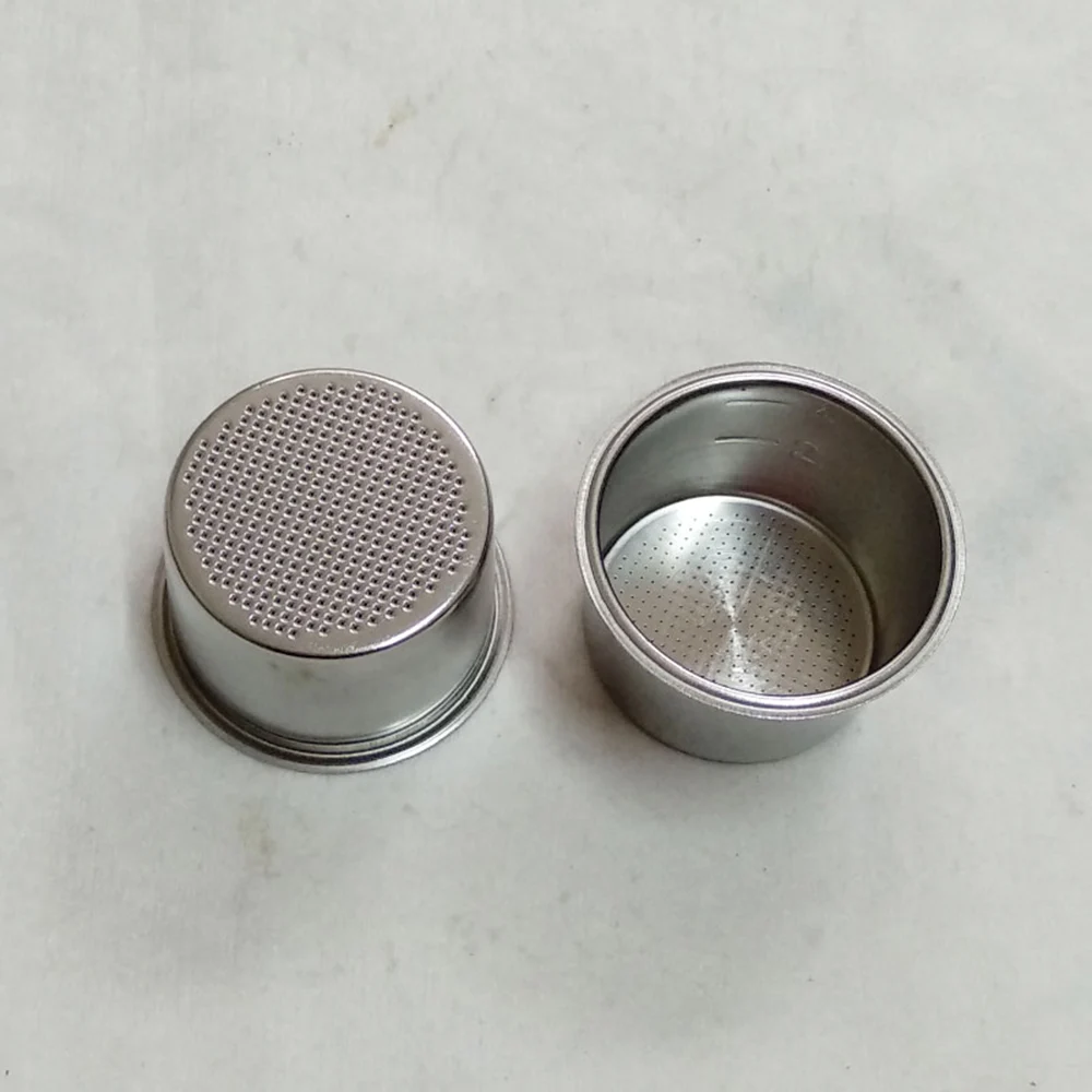 Panier filtrant pour machine à café domestique, Double tasse de 51mm, sans pression, accessoires de cuisine, pièces détachées