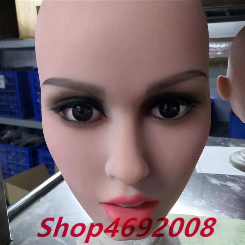 Sex Doll Head of Love doll Oral sex Lifelike woman realistic TPE mouth with skeletont Display sex toys Masturbator