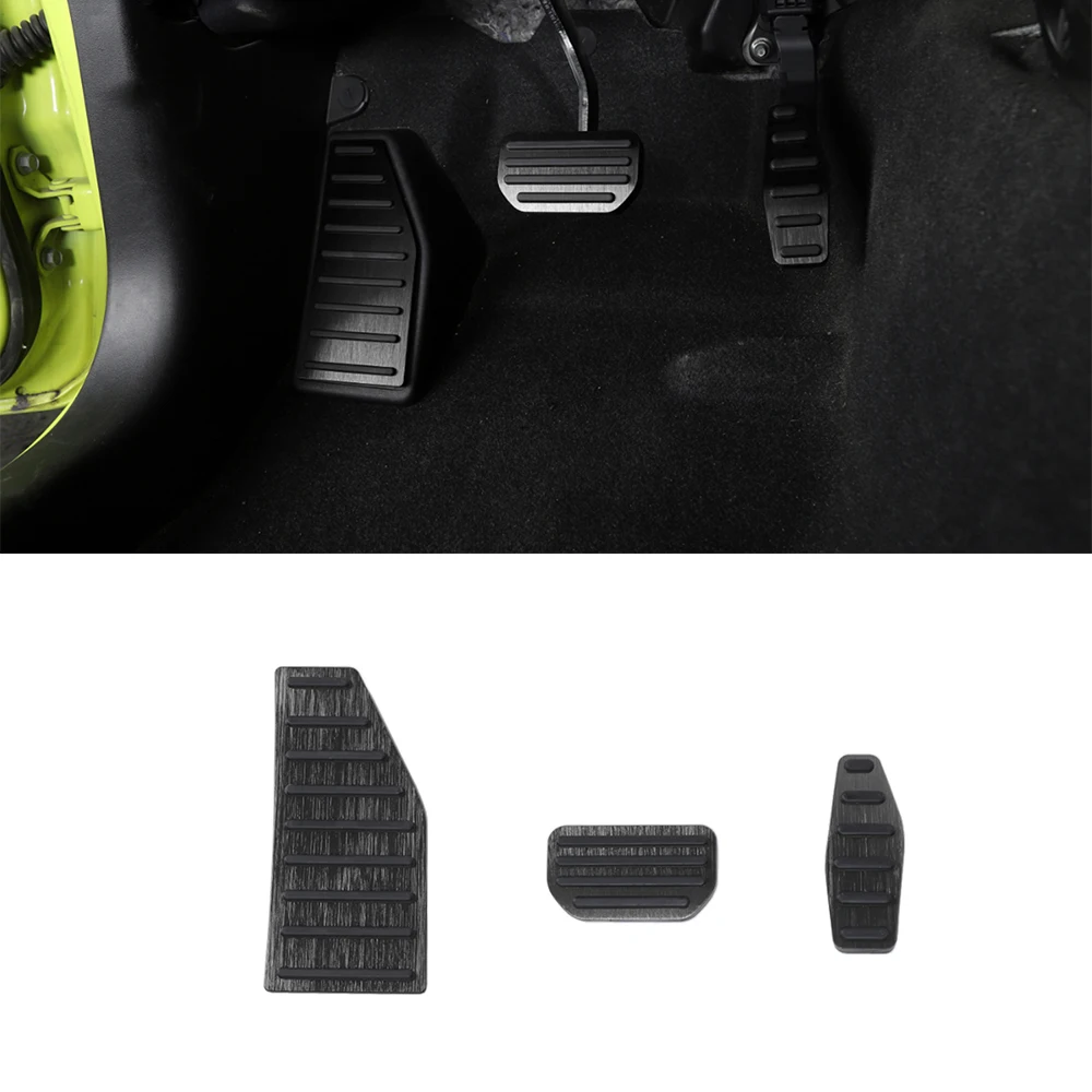 Car Accelerator Throttle Brake Rest Pedal Foot Brake Plate for Suzuki Jimny 2010-2019 2020 2021 2022 2023 Interior Accessories