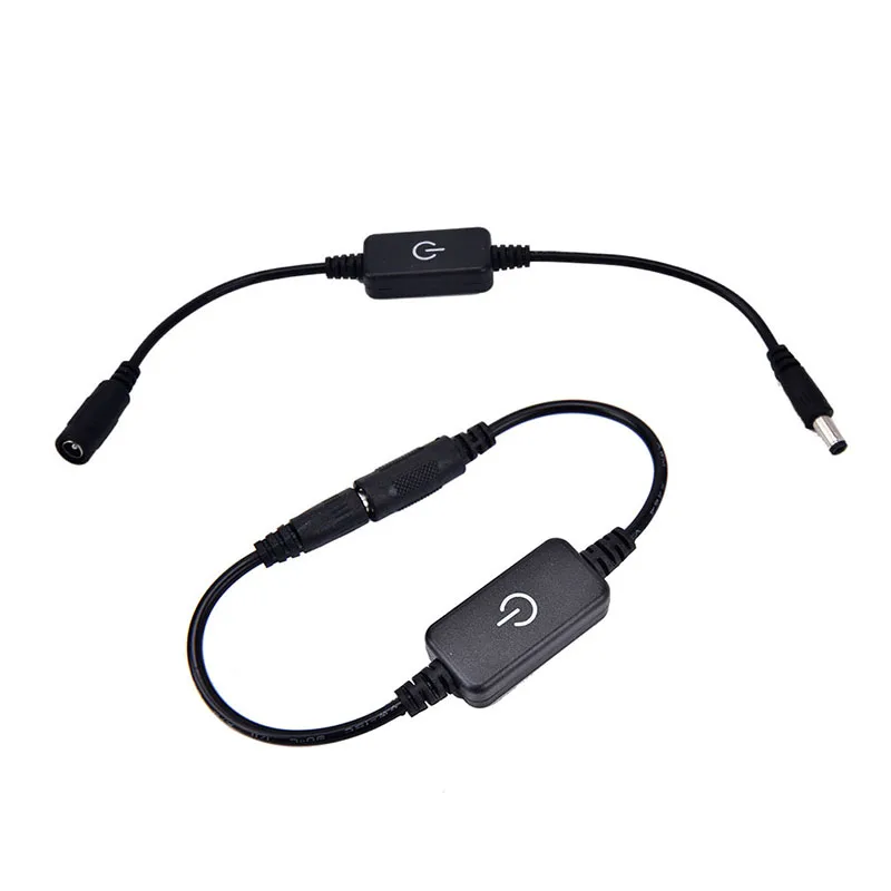 Top LED strip controller touch switches dimmer for led dimmable 1 keys dimmer 12v For LED Strip5050/ 3528/ 2835/ Control
