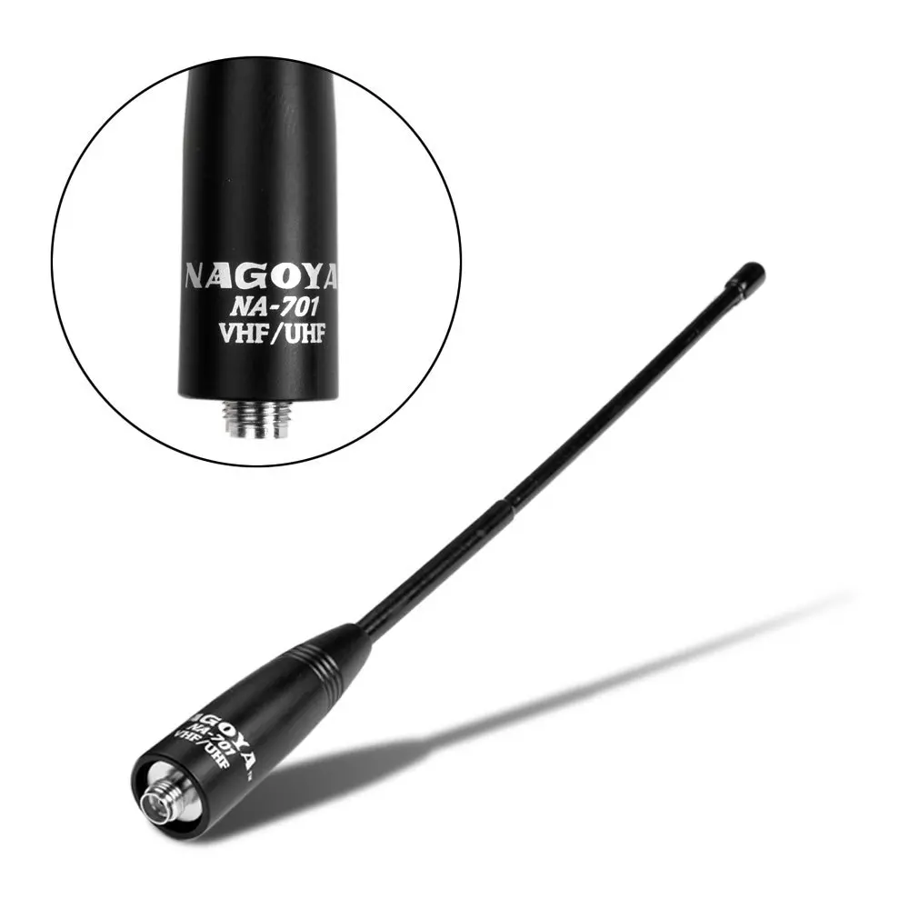 100% Original Nagoya NA-701  VHF/UHF (144/430Mhz) Antenna SMA-Female for BaoFeng UV-5R BF-888S UV-82 TYT Wouxun Walkie Talkie