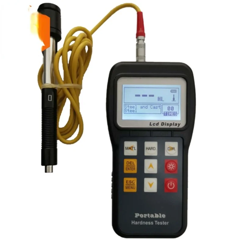 

Portable Leeb Hardness Tester HXHT-100 LCD Display HLD 170-960 NDT Hard Testing Instruments D Type Impact Device