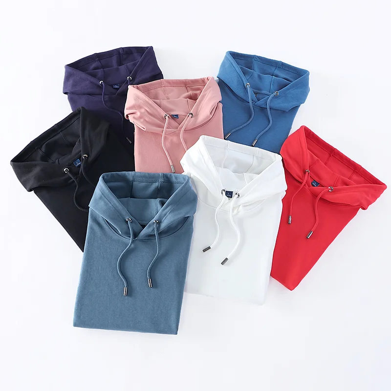 Alta qualidade algodão sweatershirt logotipo personalizado impressão bordado design pessoal marca hoodies das mulheres dos homens com capuz camisola