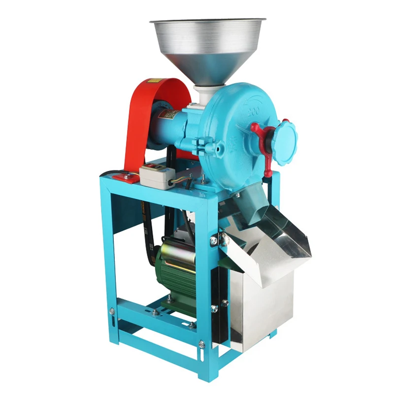 Commercial wet and dry grinder 2.2KW dual-purpose grinder, whole grains, soymilk, 100kg/h rice grinder, 220V commercial grinder