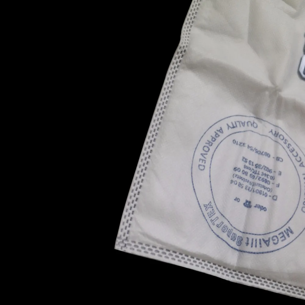 เครื่องดูดฝุ่นไมโครฟลีซแบบถุงหูรูด P สำหรับระบบห่วง Bosch ถูกสุขอนามัย BSG80000มืออาชีพ468264 461707ถุงหูรูดทรงกระเป๋า P