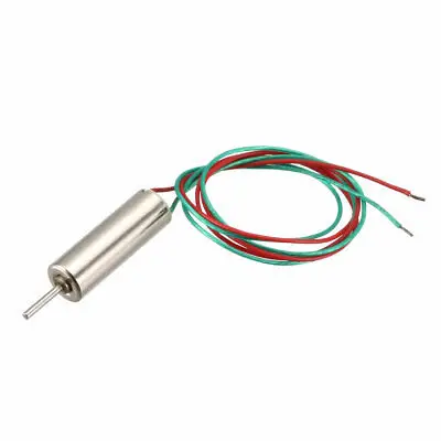 4x12mm 0.5mm Dia Shaft RC Aircraft Coreless Magnetic Motor DC3.7V 63000RPM  5Pcs