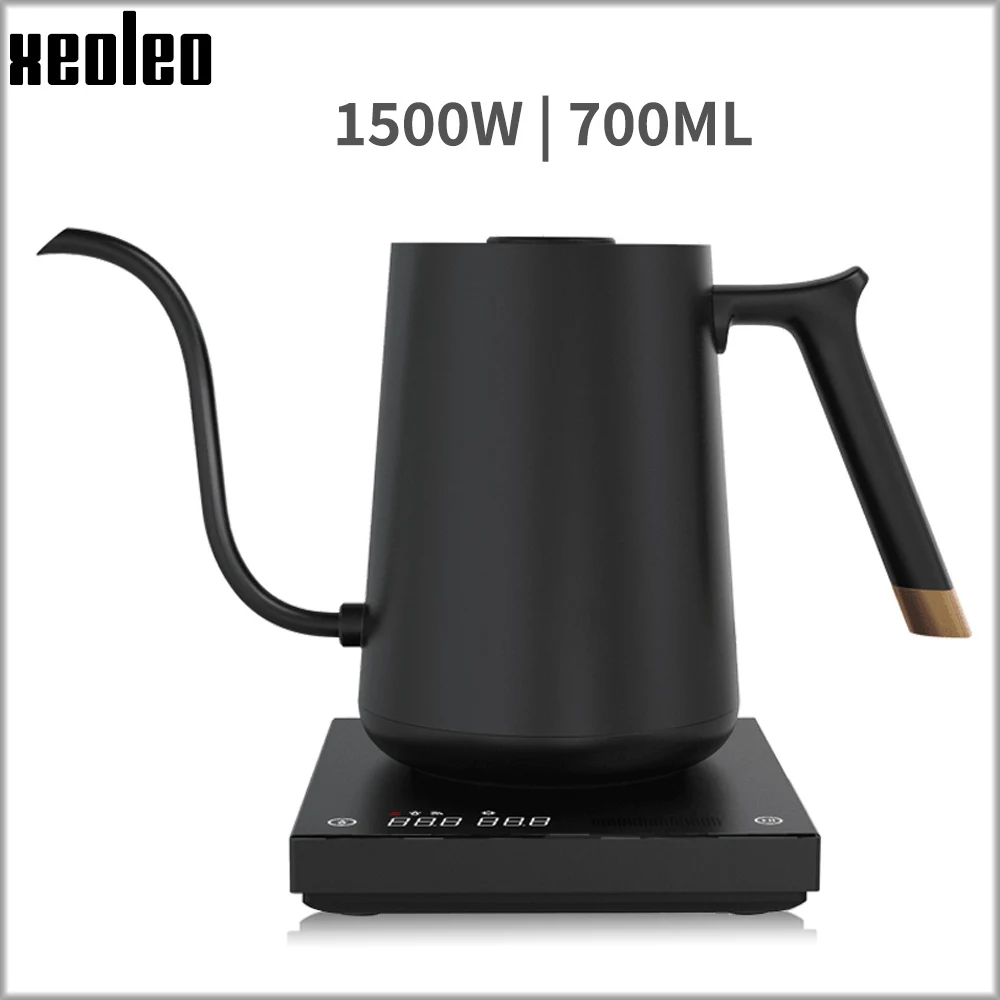 700ml Smart Coffee kettle Quick Heating Coffee pot Electric kettle hand brewed coffee Variable Temperature Digital Gooseneck