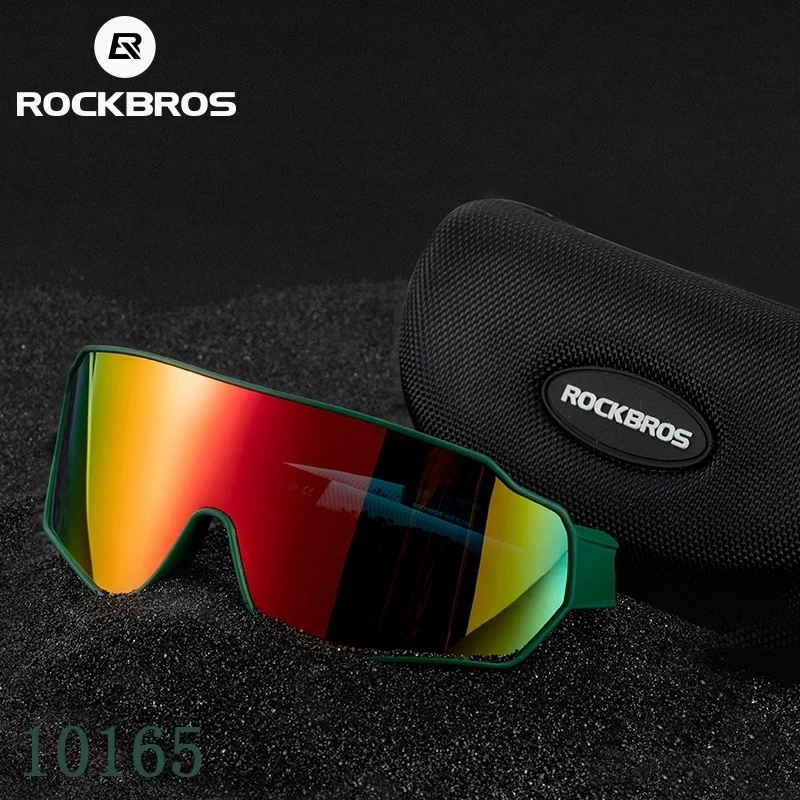 ROCKBROS Bike Glasses MTB Road Polarized Lens Cycling Sunglasses UV400 Protection Outdoor Spots Eyewear Goggles Bicycle Glasses