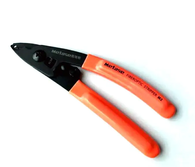 

Perfect quality Chinese Top 1 Metase M2 dual-port Fiber Stripper Fiber wire strippers optical fiber FTTH stripping pliers