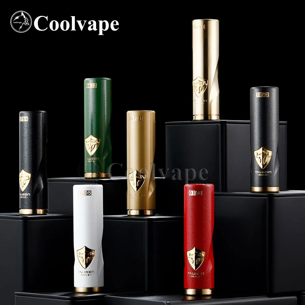 coolvape Original Tauren Max Hybrid Mech Mod 18650/20700/21700 battery 26mm Vaporizer vape Mechanical Mod