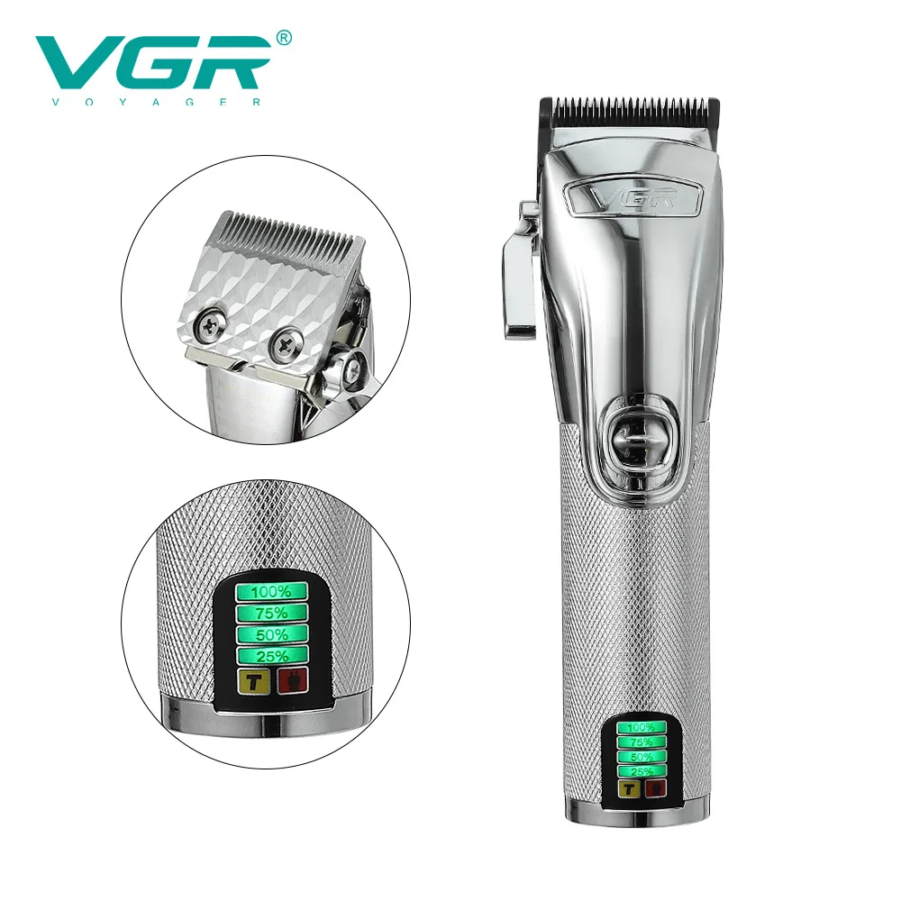 VGR 227 tagliacapelli ricaricabile professionale cura personale USB uomo rasoio Trimmer barbiere per taglio di capelli barbiere Machin V227