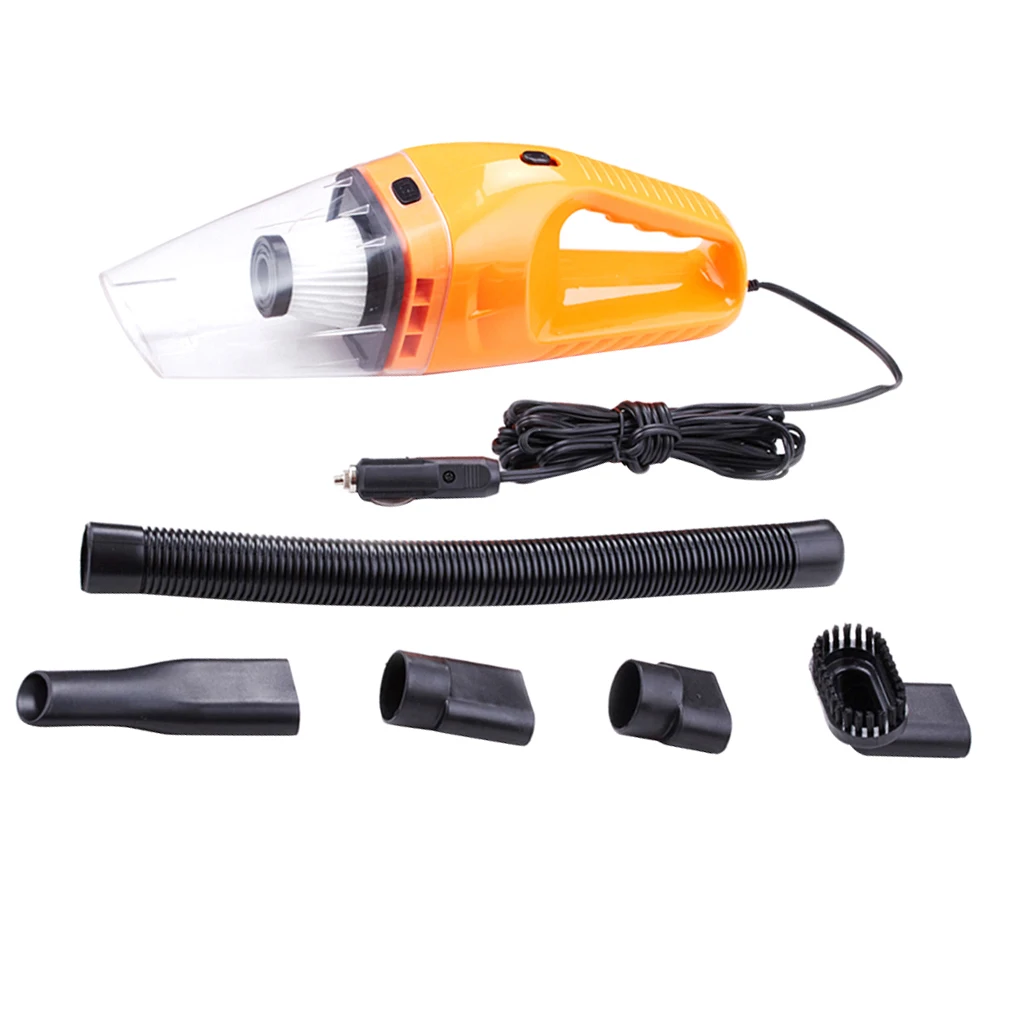 12V 120W Car Vaccume Cleaner Poweful Cyclone Suction Home Portable Handheld Vacuum Cleaning Dust Collector Universal Mini