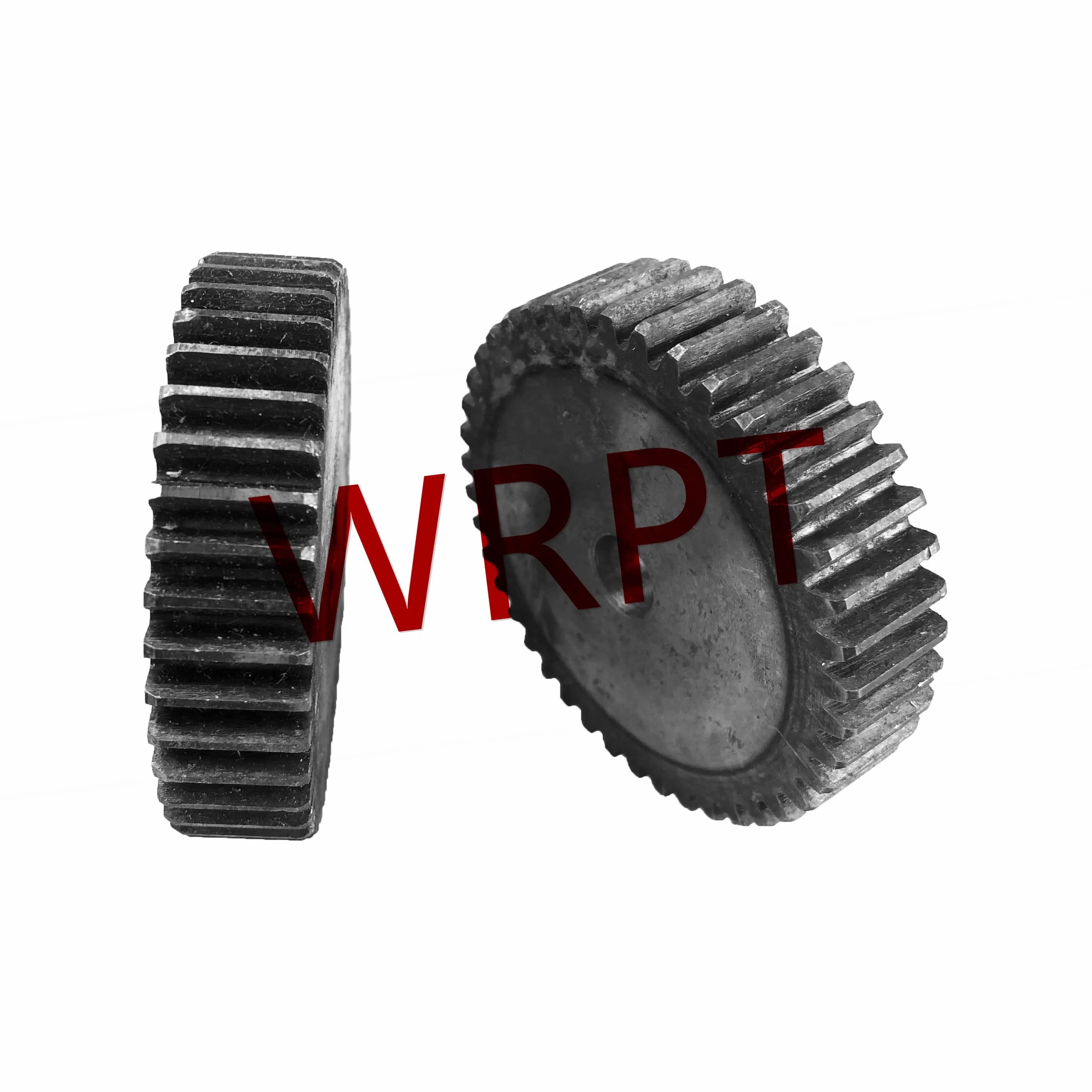 Precision Spur Gear 1.5 Mold47Teeth Mechanical Transmission Parts Spur Gear Thickness 15mm, 45# Steel, High-Frequency Tooth