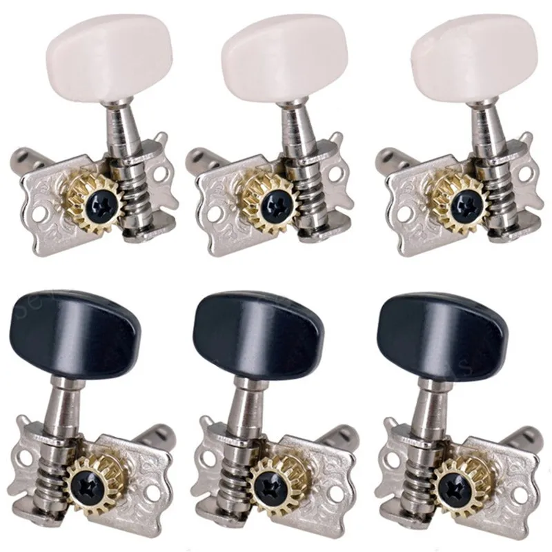 

A Set of 3R3L Opened Style Guitar Tuning Pegs Machine Heads Tuners For Acoustic Classical Guitar Accessories Part