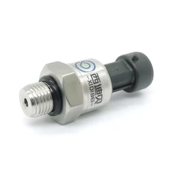 Pressure Sensor Transducer Transmitter for Water Oil Fuel Gas Air Car G1/4 1.2Mpa 174psi 5-12VDC Ceramic Chip Stainless Steel