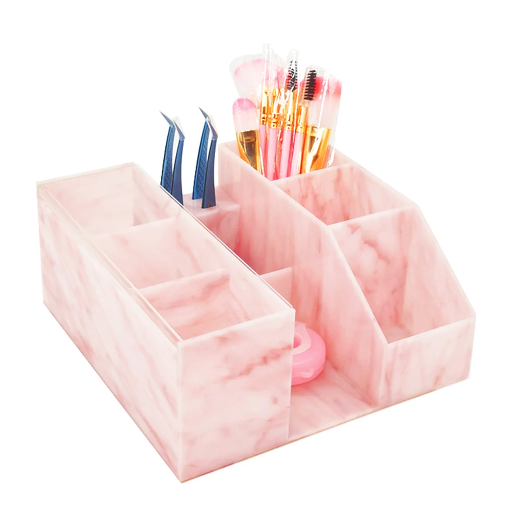 Eyelash Extension Tool Storage Box Lashes Tweezer Holder Makeup Organizer