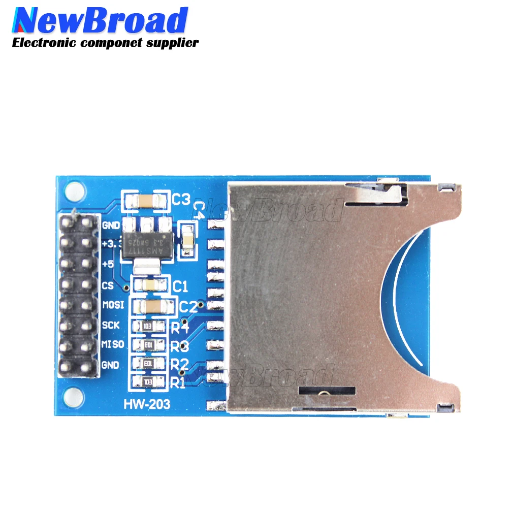 Hi- Q SD Card Module Slot Socket Reader for Arduino UNO R3 Mega 2560 Nano