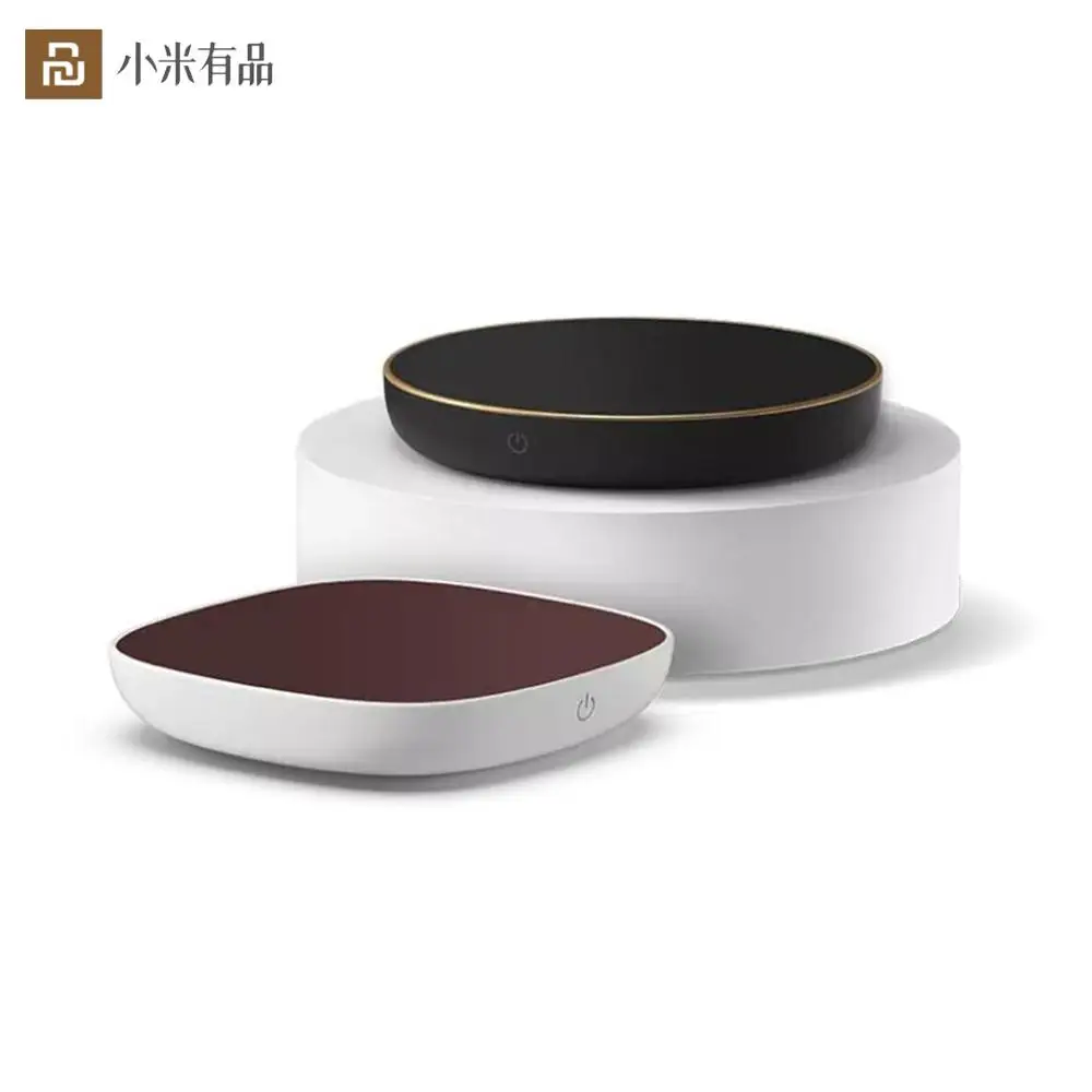 

Original Youpin Sanjie Electric Tray Heating Coaster Cup Safe Keep Coffee Tea Drink Insulation Base Coasters Purple Sand 12V 20W