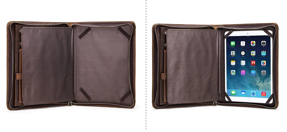 Leder-Portfolio-Hülle für iPad Pro 11 7. 8. 9. 10. Generation iPad Air 5. 6. 4. 10.9 Air 5 Hülle iPad Pro 10.5 9.7 Cover – Detail 15