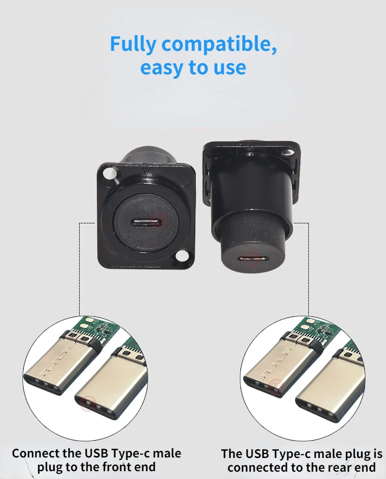 1 Máy Tính Đánh Máy Loại-C Tốc Độ Cao USB3.1 Nữ Để Nữ Dual Kết Nối Docking Module Pháo Khối Bảng Điều Khiển điện Thoại Di Động Android TypeC