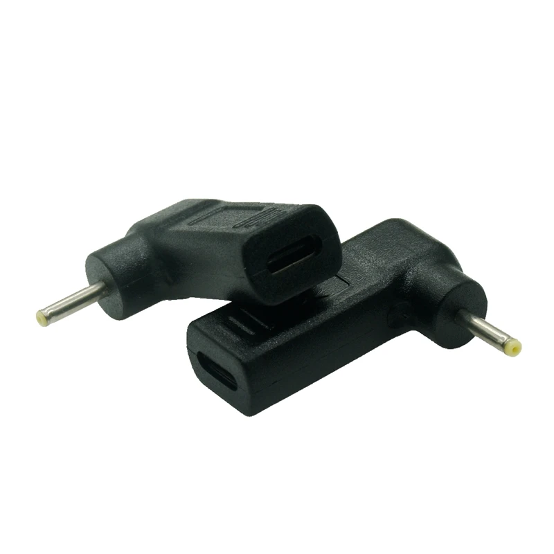 Adaptador USB-C a DC 65W – Conector 2.5×0.7mm 90° - imagen 3