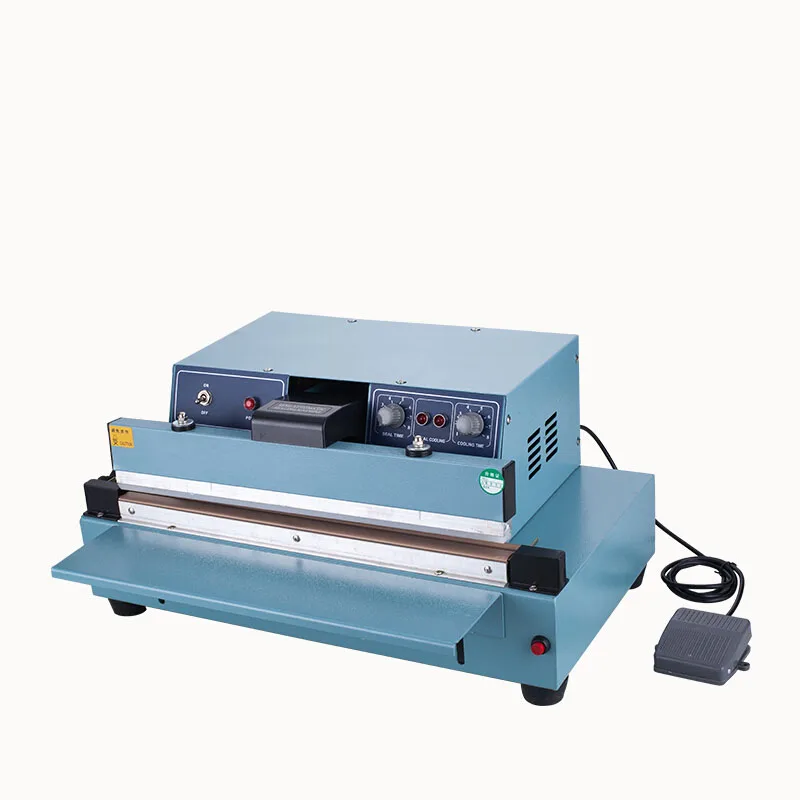 Sigillatore automatico da tavolo, sigillatrice a nastro da tavolo, carta kraft/alluminio