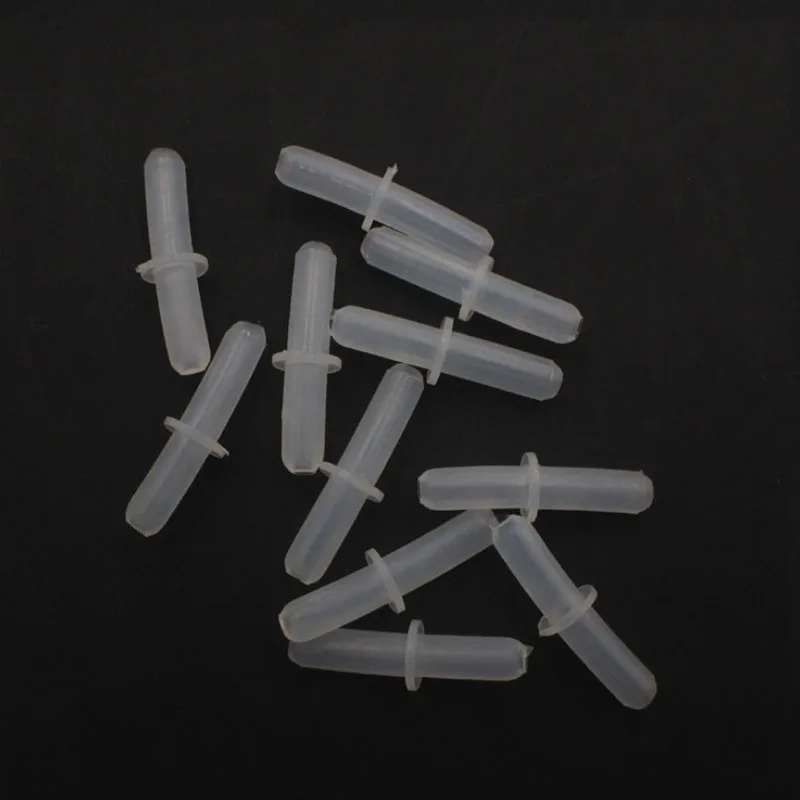 10pcs/lot 4mm Plastic Aquarium Connector Straight Fish Tank Air Pump Connector Control Valve Air Pipe Tube Accessories