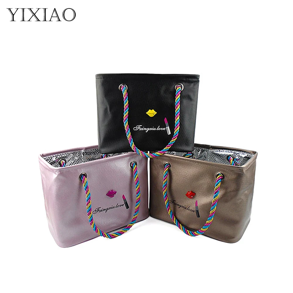 YIXIAO-Bolsa de lavado de gran capacidad para mujer, bolsas deportivas impermeables para natación, bañador de playa, bolsos de almacenamiento,