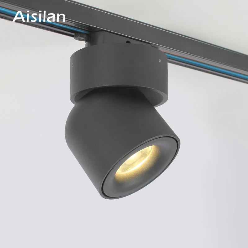 

Aisilan Nordic LED track light spotlight rail light Modern style daily lighting Spot Light for living room bedroom corridor