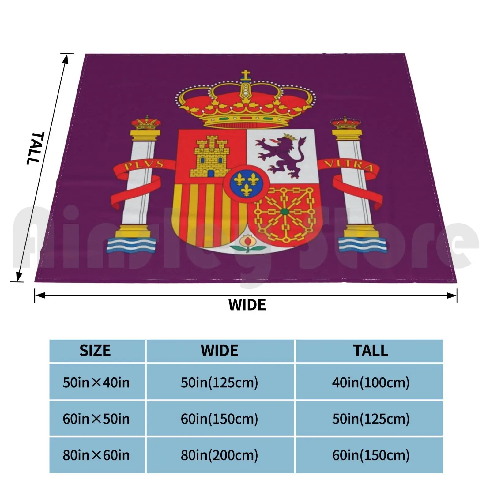 Spain Blanket For Sofa Bed Travel Aline Top Shower Flag Flags World Country Countries Europe Asia Africa North