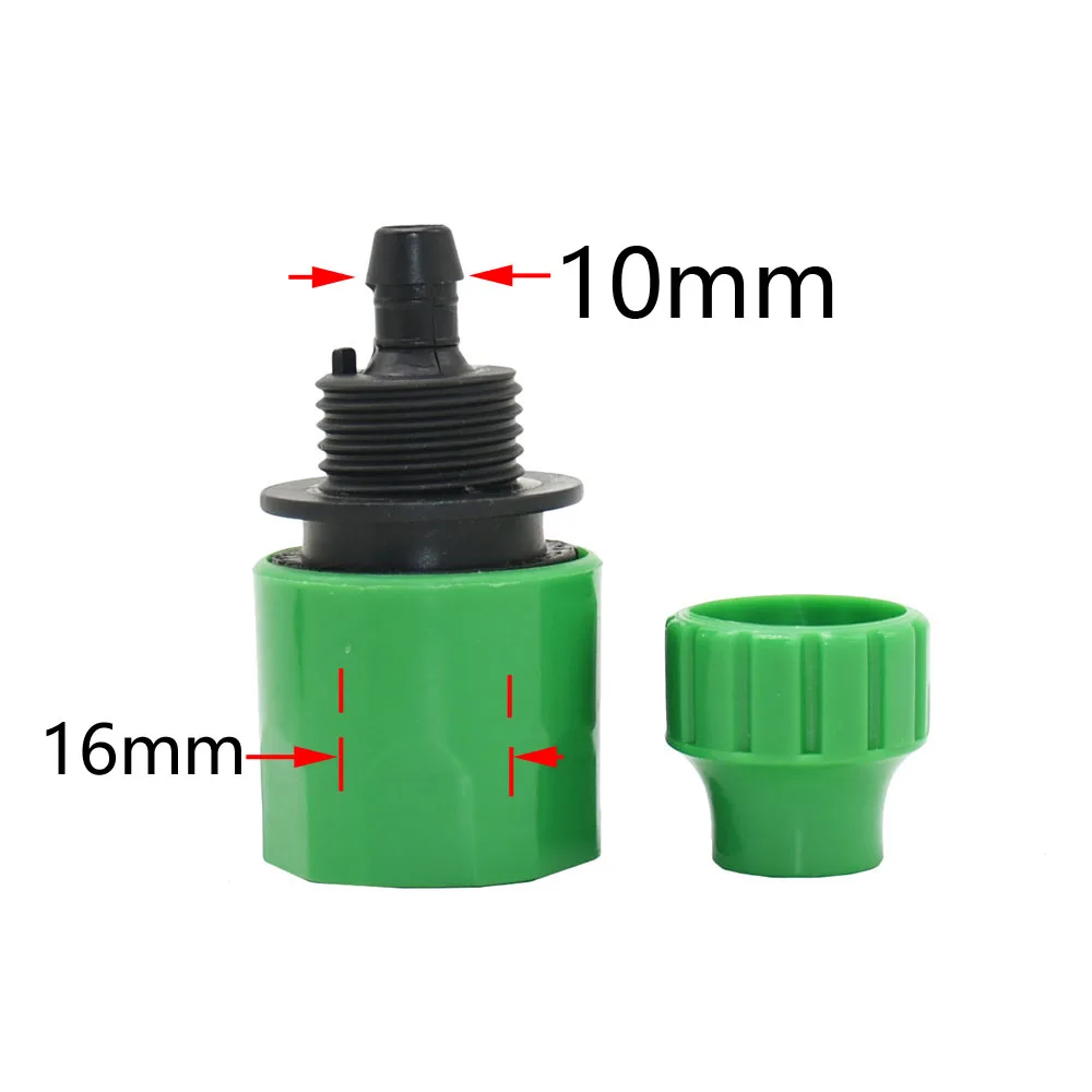 1/4 3/8 Inch Garden Hose Quick Connector 4/7 8/11 Hose Water Connectors With 1/2 3/4 Thread Garden Watering Pipe Fitting 1PCS