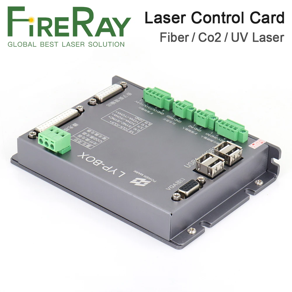 FireRay Fiber Laser Control Card 12-24V for Fiber Laser Source Raycus MAX IPG Fiber Laser Marking Machine