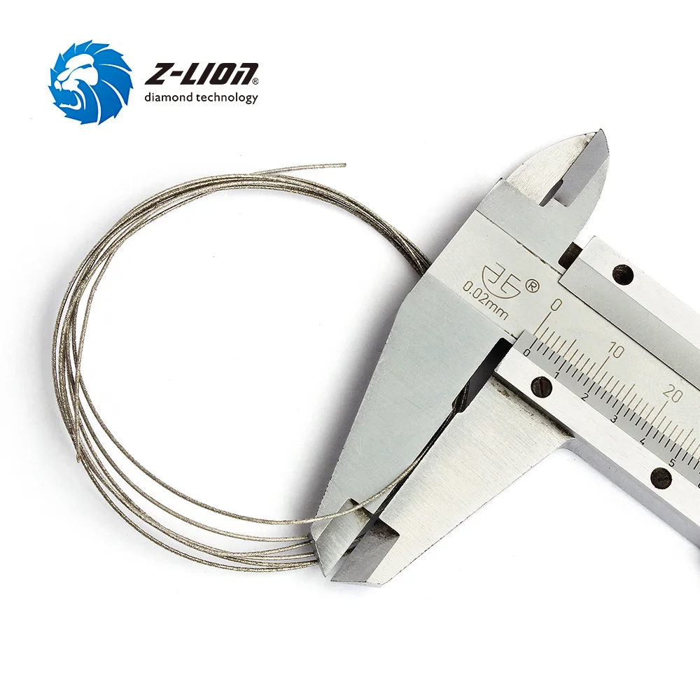 Z-LION Diamond Saw Wire, DIY Tool,Super Fine, Diamond Cutting Wire, for Metal, Jade, Marble, Granite, Glass, Wood, Jewelry