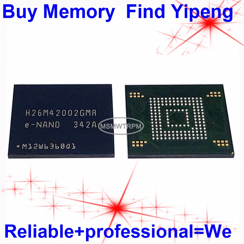 

H26M42002GMR 153FBGA EMMC 8GB FLASH MEMORY H26M42002