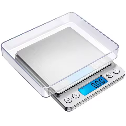 3000g 0.1g Electronic Scale LCD Display Mini Digital Jewelry 3kg Weighing Scale kitchen Scales Balance