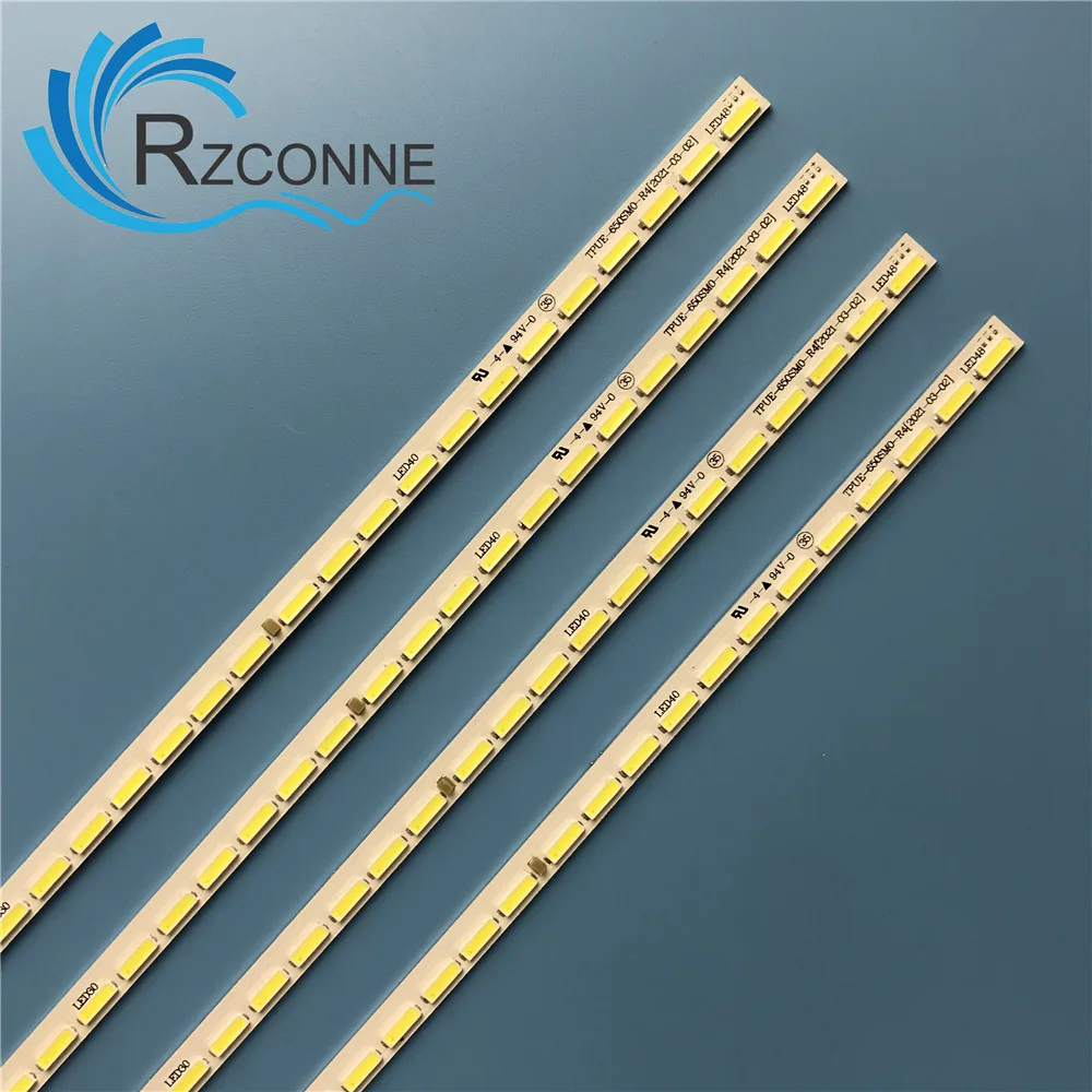 LED Backlight strip 48 lamp For 65"TV  65PUS7600/12 TPUE-650SM0-R4 TPT650LS-FJ01