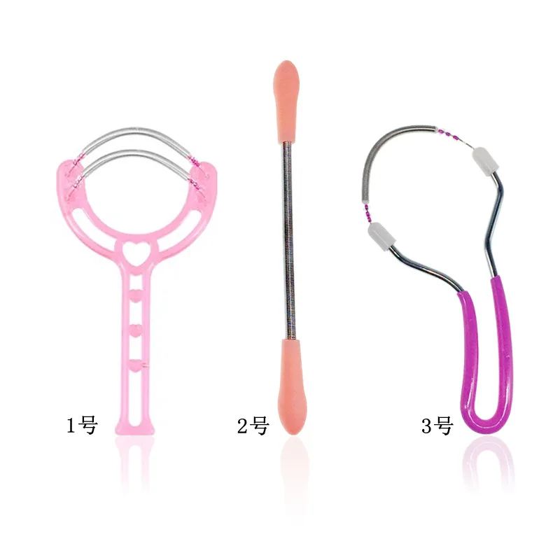 Jimwood 1pc Face Facial Hair Spring Remover Stick Removal Threading Beauty Tool Epilator cream hair removal tool