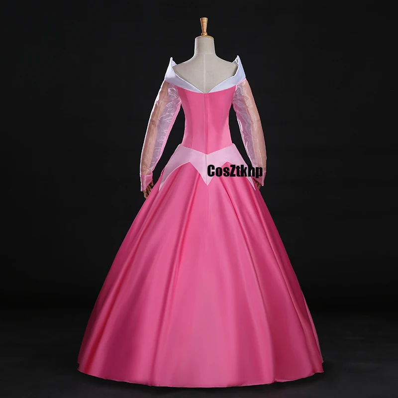 Movie sleeping beauty Princess Aurora Cosplay Costume Adult Dresses Halloween Christmas Woman Cloak Dress wigs girls tailor made