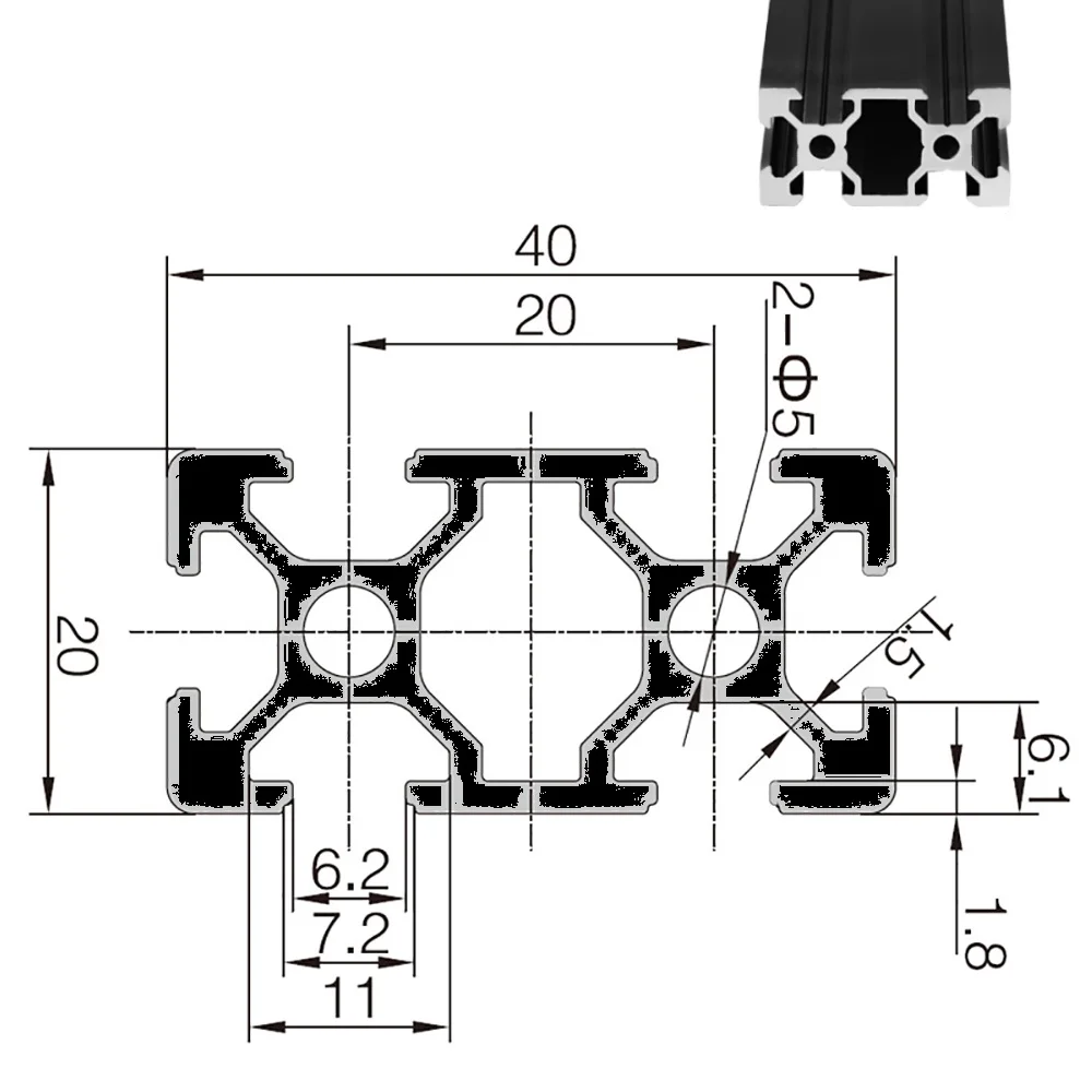 KP3S oś Z ramię 350mm podnoszenia światła drogowe 2040 norma europejska liniowe szyny dla części drukarki 3D CNC dla KINGROON 3D drukarki