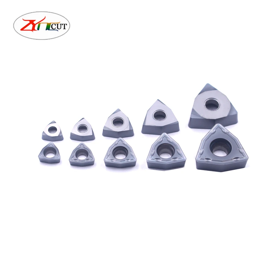 10PCS WCMX030208 040208 WCMT050308 06T308 080412 FOr Fast drill bit insert,Water jet bit blade Universal machining u drill blade