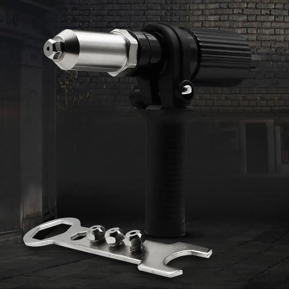 Accessori per adattatori per rivettatrice per trapano a batteria per rivetti elettrici a batteria