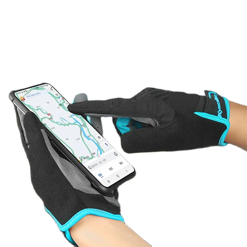 MTB Men\'s Cycling Gloves Motorcycle Accessories Gloves Guantes Ciclismo Bicycle Touchscreen Breathable Full Finger Bike Gloves