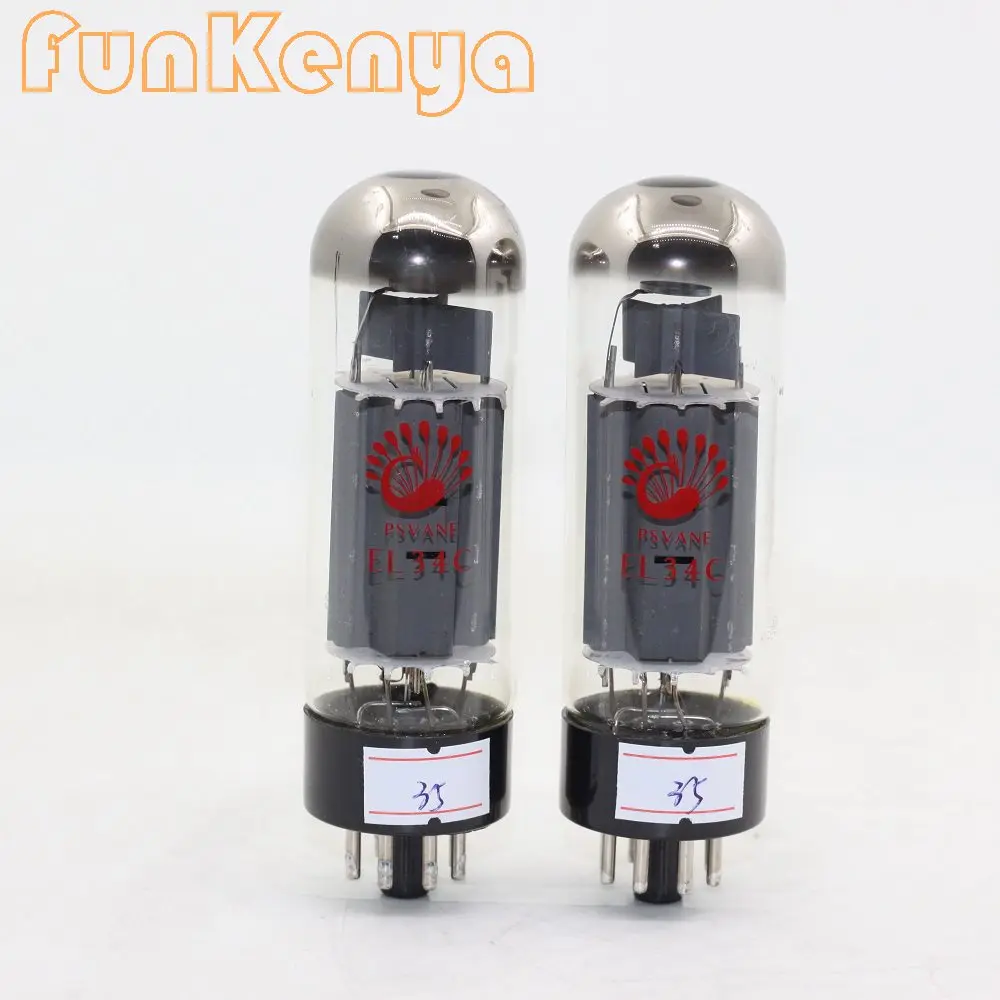 

PSVANE EL34C Tube Replace Shuguang JJ EL34B 6CA7 6P3P 6L6 KT88 5881 Factory Accurate Match