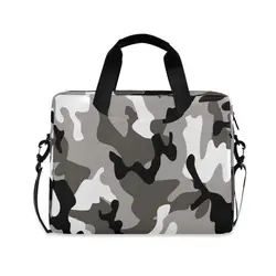 Business Briefcase Men Bag Army Fan Camouflage Printing Computer Laptop Handbag Male Shoulder Messenger Bags Men's Travel Bags