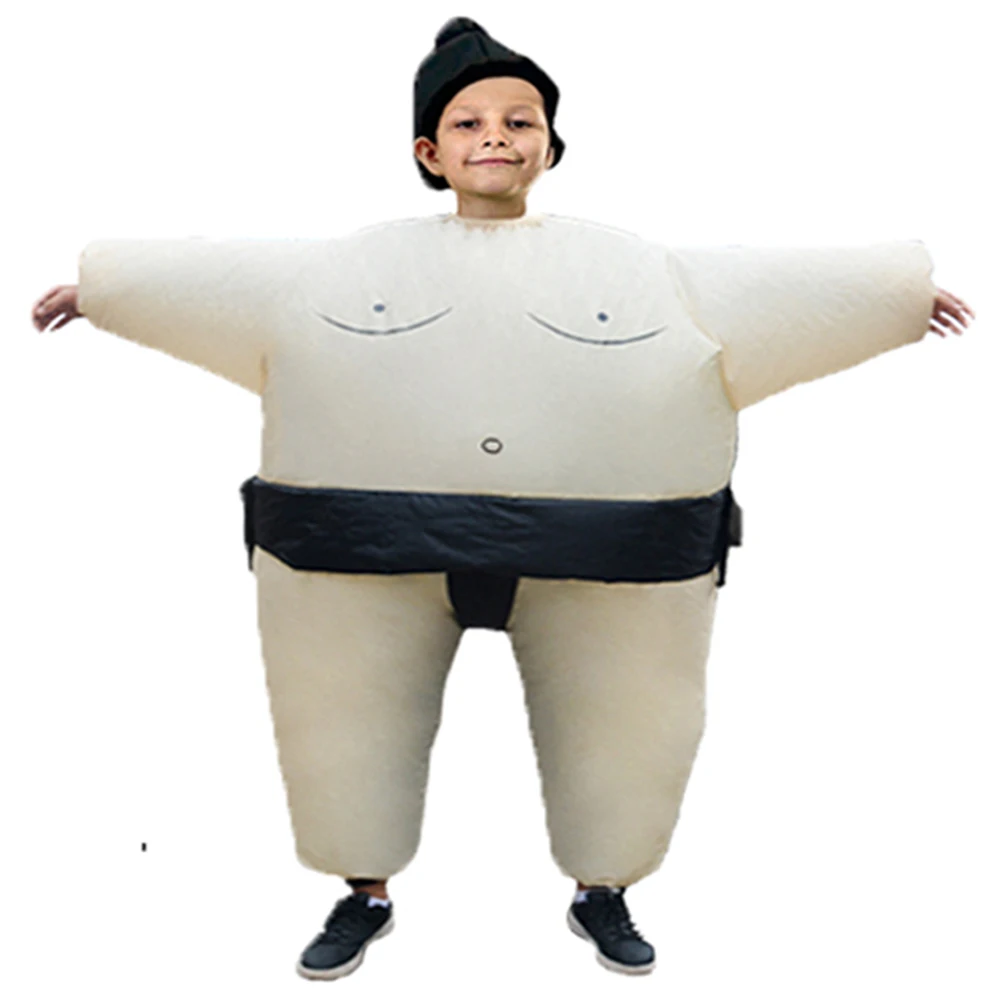 Halloween Costume Sumo Inflatable Birthday Party Fighter Inflatable Christmas Wrestling Role Play Dress Up for Kids and Adult