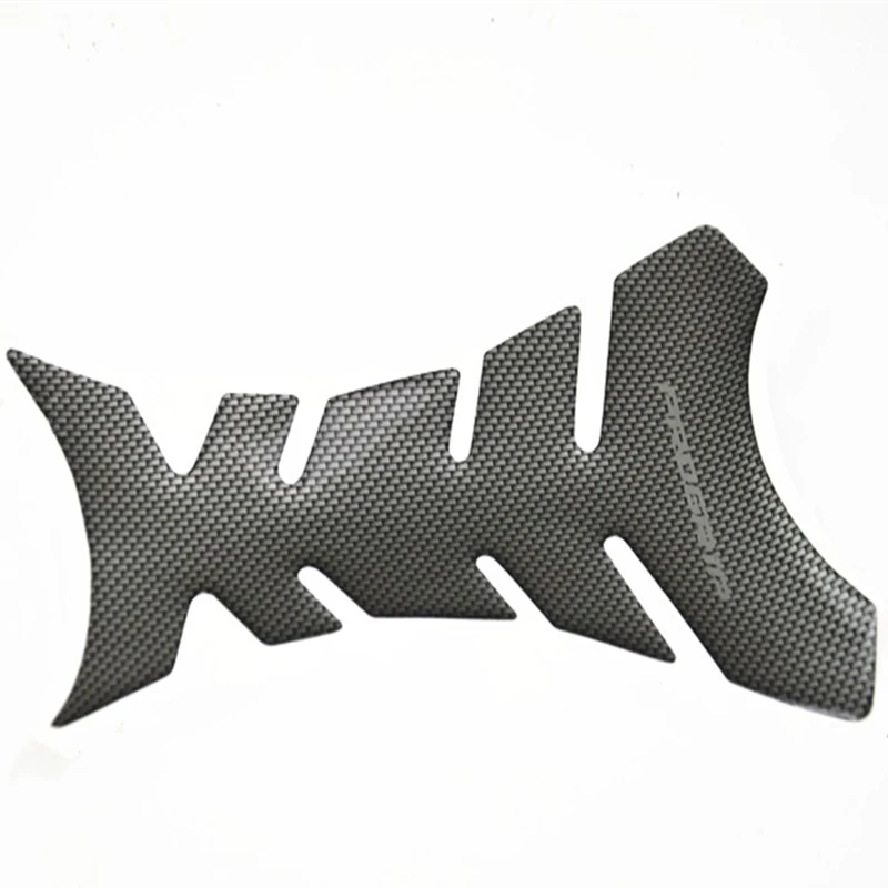 1Pcs Carbon Fiber Tank Pad Tankpad Stiker Pelindung untuk Sepeda Motor Universal Tulang Ikan Gratis Pengiriman