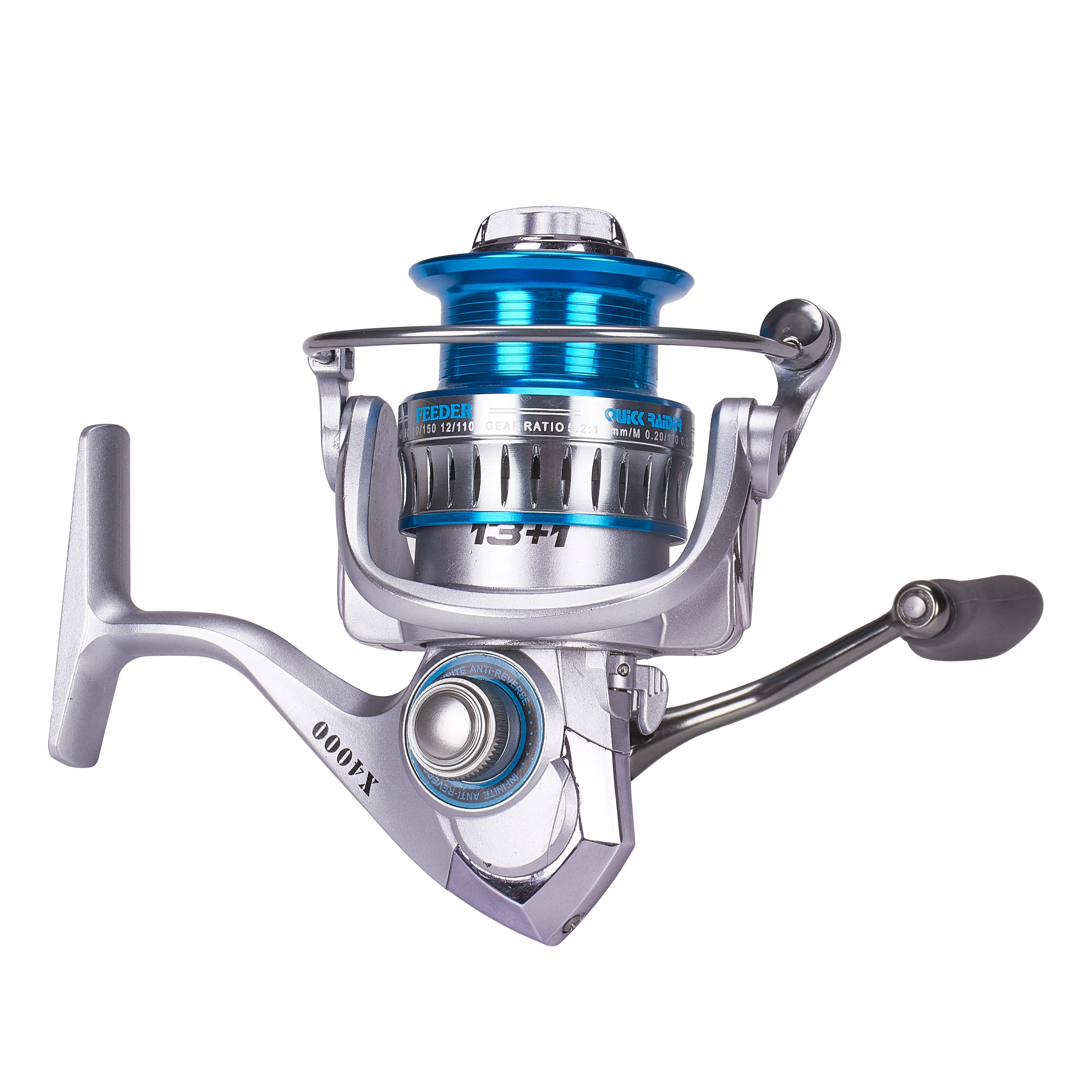 

HiUmi X 2000 3000 4000 Series 12+1 Ball Bearings 5.2：1 Gear Ratio Fishing Reel