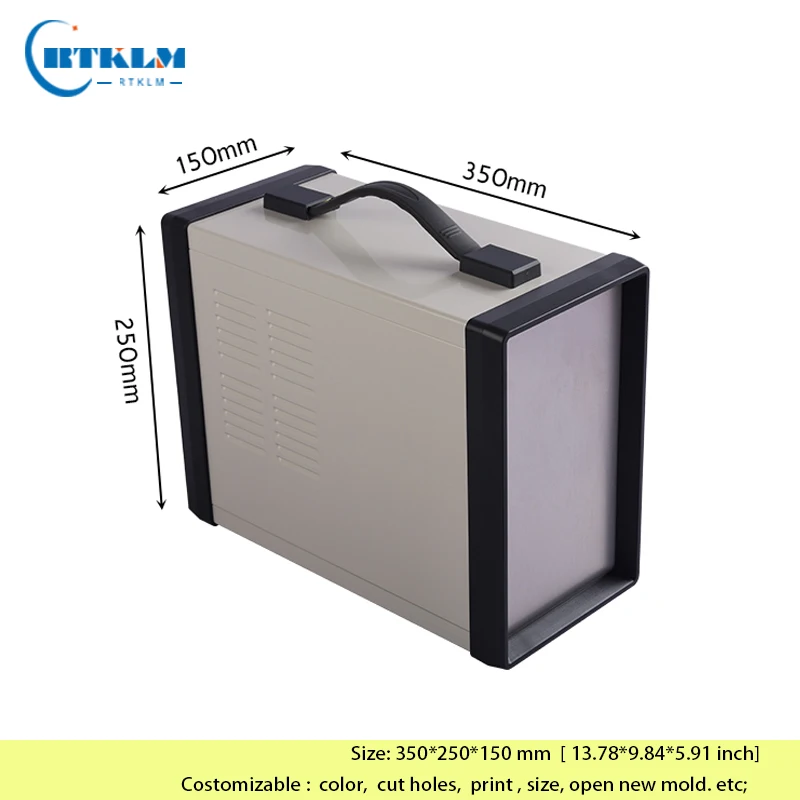 DIY junction box instrument enclosure iron box metal case box electronic housing 350*250*150mm