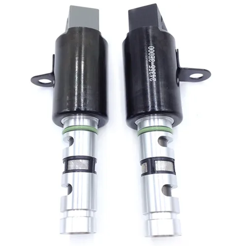 Imagen 1 del producto Válvula de Control de aceite de sincronización izquierda y derecha, 2 piezas, 24355-3E000, 24356-3E000, 243553E000, VVT, Hyundai, Santa Fe, Kia, Optima, Rondo, 2.7L