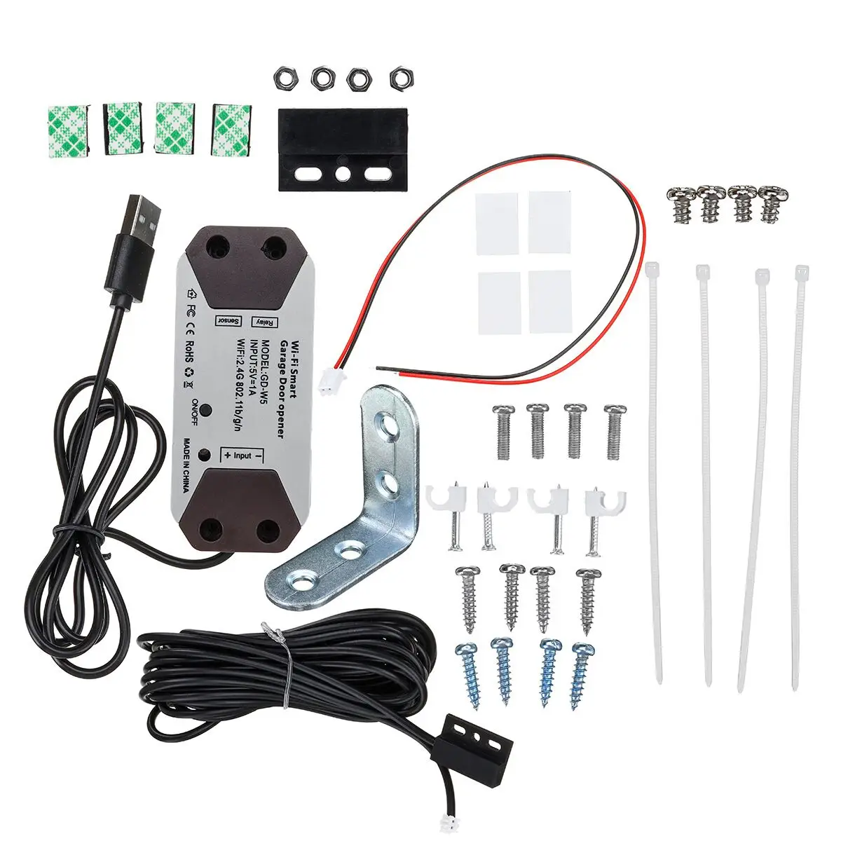 Inteligentne WiFi pilot zdalnego sterowania bezprzewodowy uniwersalny moduł między lock samoblokujący Wifi wyłącznik czasowy do drzwi garażu otwieracz bramy